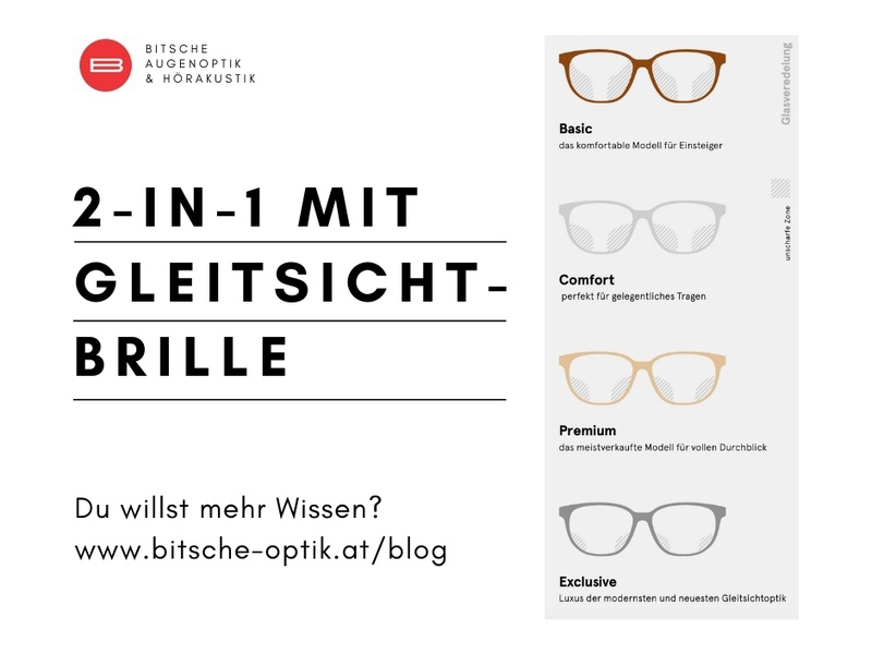 2-in-1 mit Gleitsichtbrille