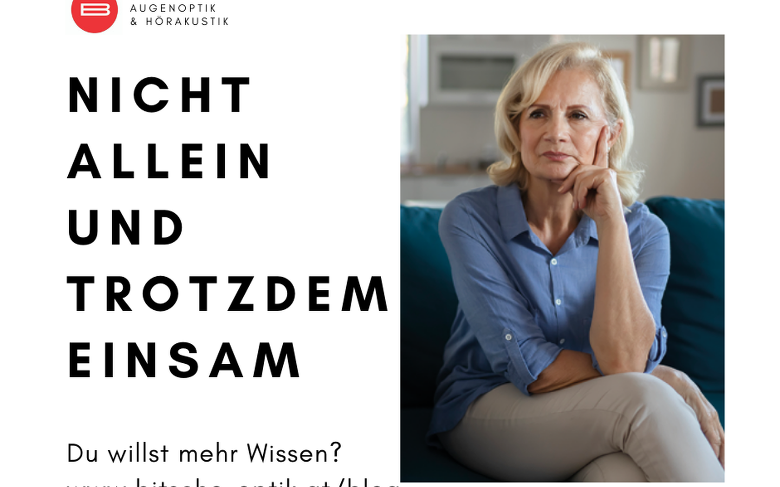 Nicht allein und trotzdem einsam - Warum eine unbehandelte Hörminderung ausgrenzt