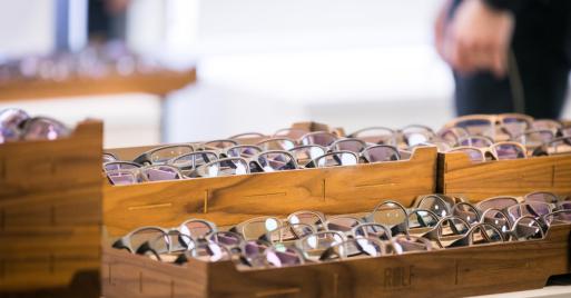 Bitsche Optik große Auswahl an Brillen von der Firma Rolf